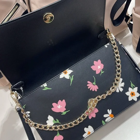 Kate Spade Madison Floral Waltz Flap Convertible Crossbody
Black Multi
NWT - Picture 10 of 16